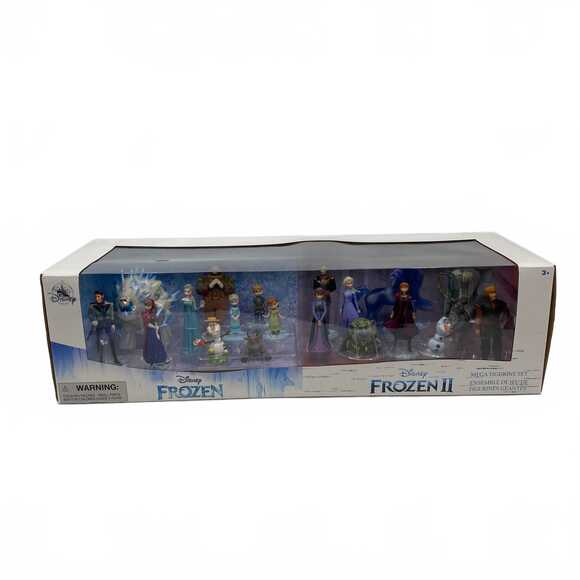 Disney Blue Frozen 2 Mega Figurine SetKids Action Figures